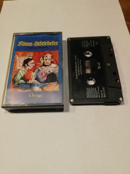 Klaus Störtebeker Folge 1 5-fach Silber geschraubt Schwarz mit Silbernen Druck SU-C 370 (PM3 503 ) C Stereo Sound(Wasserfleck Innnencover)